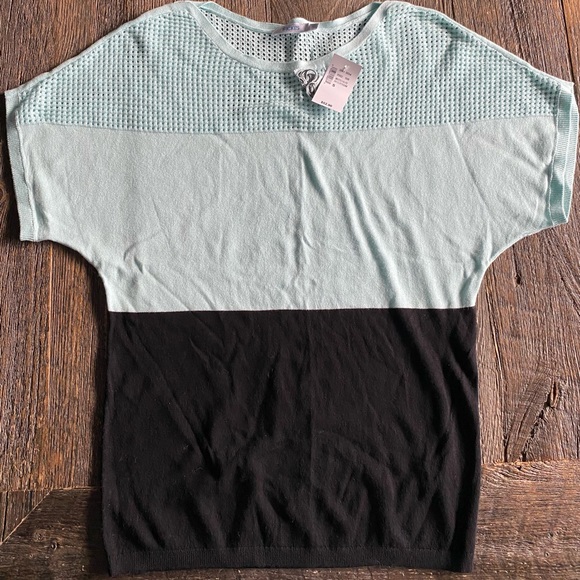 NWT Mint and black Ricki’s top - Picture 1 of 2